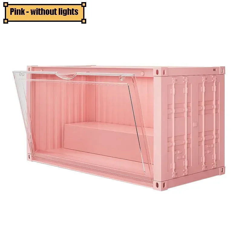 Display Box with LED Light | Dustproof Container | Blind Box Collection