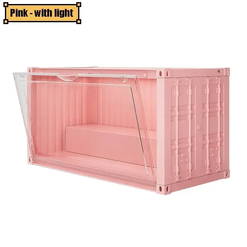 Display Box with LED Light | Dustproof Container | Blind Box Collection