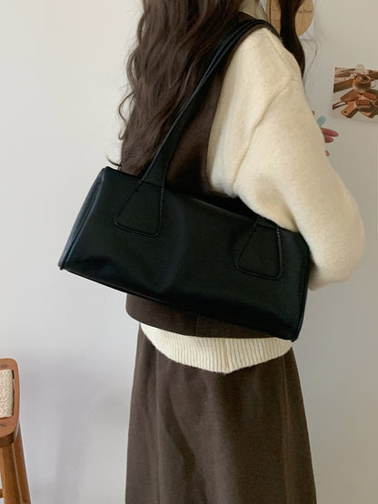 Women's Bag 2026 Autumn and Winter New Korean Ins Retro Baguette Bag Versatile Commuter Casual Shoulder Underarm Bag