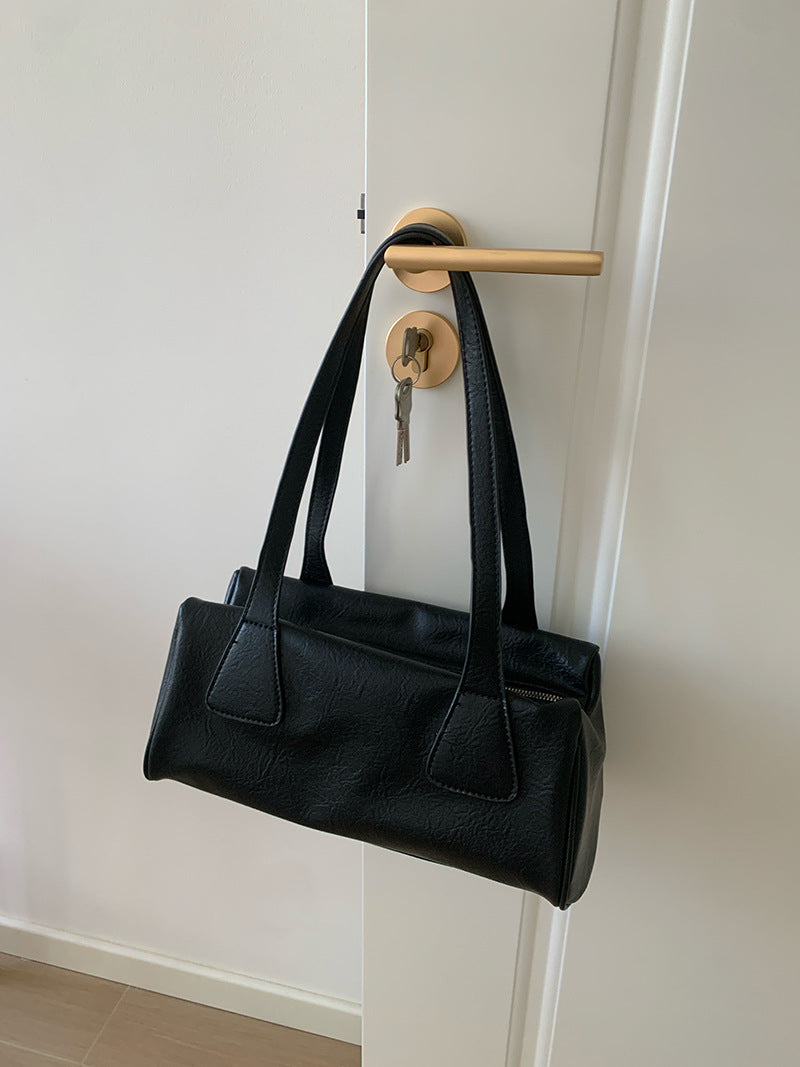 Women's Bag 2026 Autumn and Winter New Korean Ins Retro Baguette Bag Versatile Commuter Casual Shoulder Underarm Bag