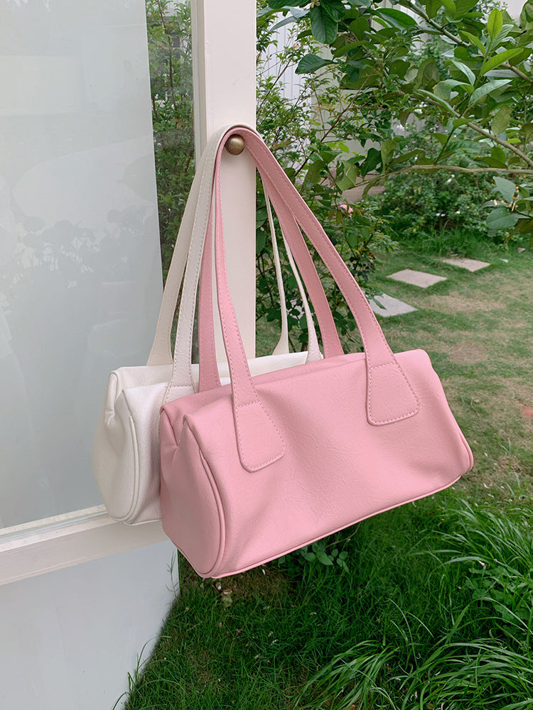 Women's Bag 2026 Autumn and Winter New Korean Ins Retro Baguette Bag Versatile Commuter Casual Shoulder Underarm Bag