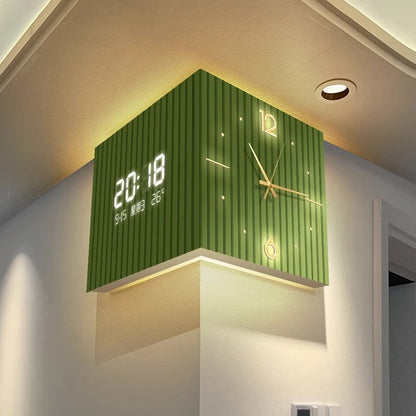 3D Wall Mount Clock | Lightening your home corners