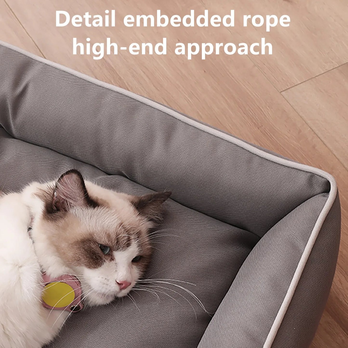 Waterproof Cat Dog Bed 600D Oxford Cloth Pet Dogs Beds Soft Thickened PP Cotton Filling Bite-resistant Pets Mat Dog Accessories